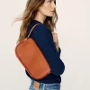 Jenni Kayne Baguette Shoulder Bag Cognac Hot