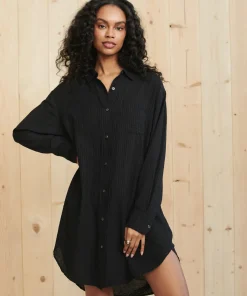 Jenni Kayne Beach Shirt Black Best