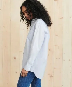 Jenni Kayne Boyfriend Shirt French Blue Clearance