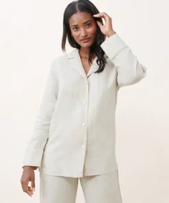 Jenni Kayne Breeze Pajama Top Natural Outlet