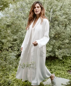 Jenni Kayne Breeze Robe Ivory Clearance