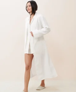Jenni Kayne Breeze Robe Ivory Clearance