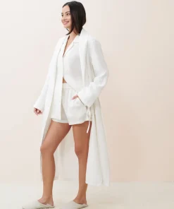 Jenni Kayne Breeze Shorts Ivory Clearance