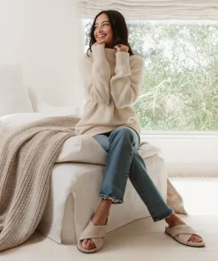 Jenni Kayne Cabin Crossover Sandal Oatmeal Sale