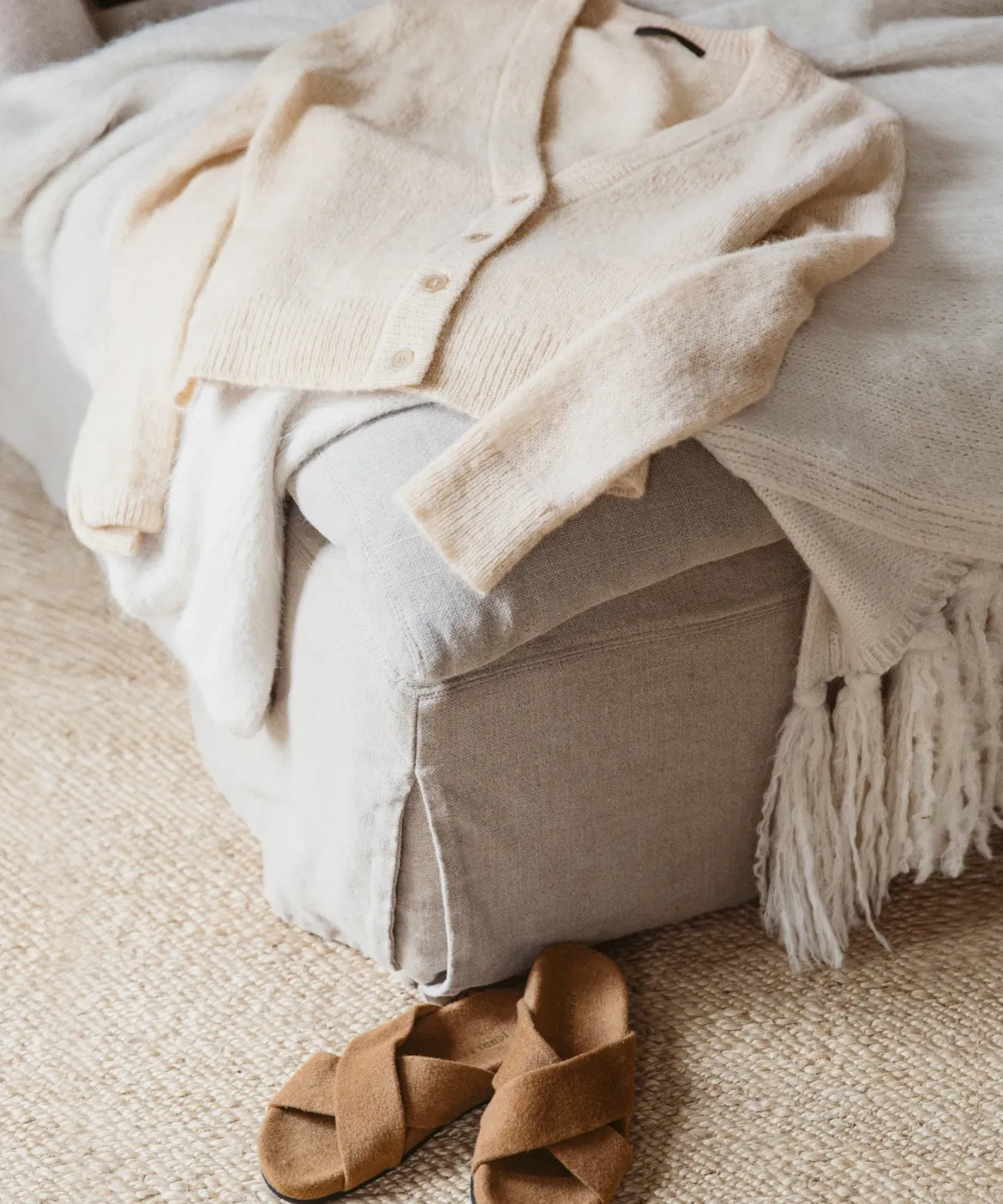 Jenni Kayne Cabin Crossover Sandal Camel Discount