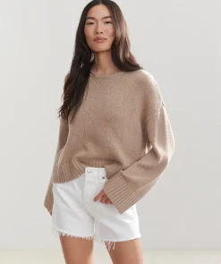 Jenni Kayne Cameron Crewneck Oatmeal Outlet