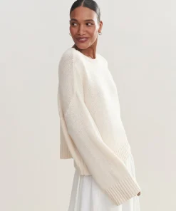 Jenni Kayne Cameron Crewneck Cream Fashion