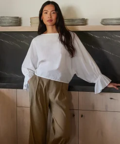 Jenni Kayne Cape Blouse Ivory Hot