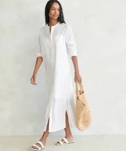 Jenni Kayne Capri Caftan Dress Ivory Online