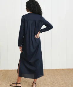 Jenni Kayne Capri Caftan Dress Navy Fashion