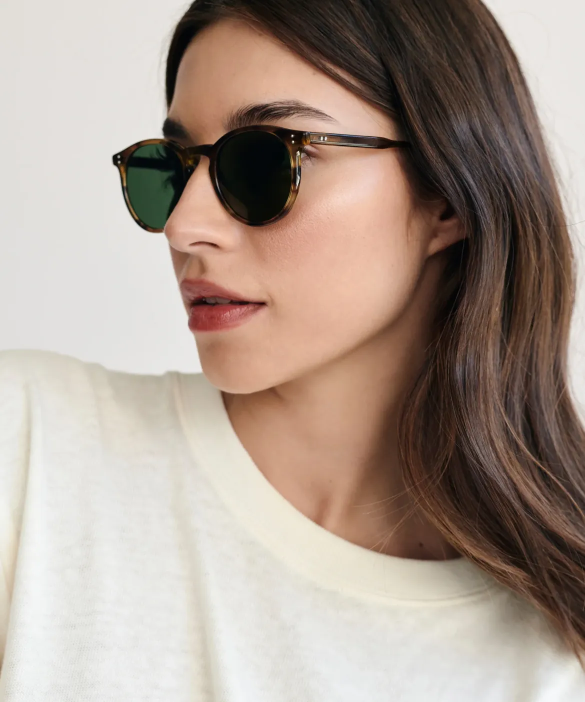 Jenni Kayne Carlton Sunglasses Bio Army Tortoise Outlet