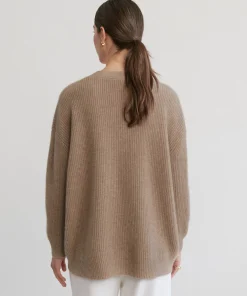 Jenni Kayne Cashmere Cocoon Cardigan Undyed Stone Sale