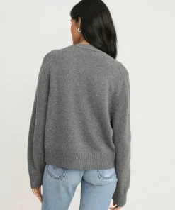 Jenni Kayne Cashmere Colette Cardigan Thunder Fashion