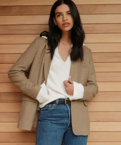 Jenni Kayne Cashmere Frances Polo Ivory Discount