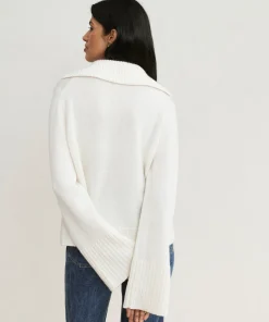 Jenni Kayne Cashmere Frances Polo Ivory Discount