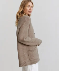 Jenni Kayne Cashmere Spencer Cardigan Almond Sale