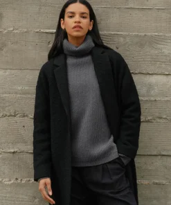 Jenni Kayne Cashmere Turtleneck Storm Clearance