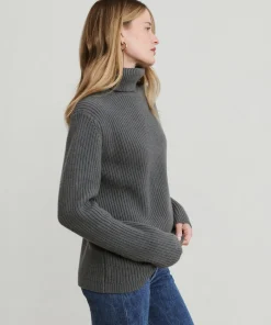 Jenni Kayne Cashmere Turtleneck Storm Clearance