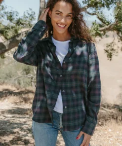 Jenni Kayne Classic Flannel Forest Plaid Discount