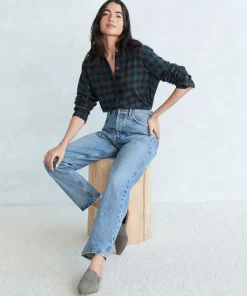 Jenni Kayne Classic Flannel Forest Plaid Discount