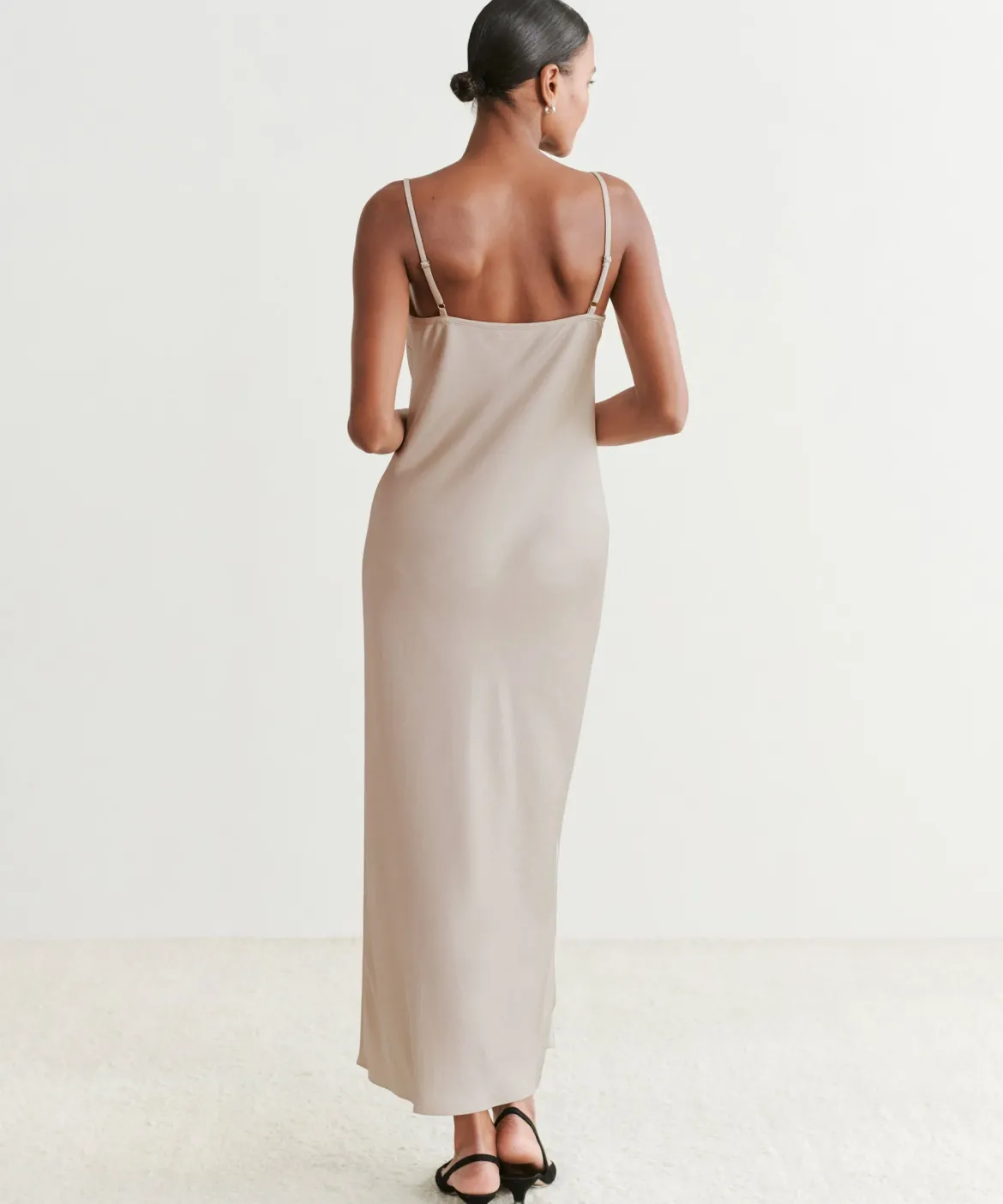 Jenni Kayne Cleo Slip Dress Natural Hot
