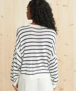 Jenni Kayne Coast Pullover Navy Stripe Online
