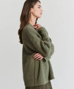 Jenni Kayne Cocoon Cardigan Olive Best