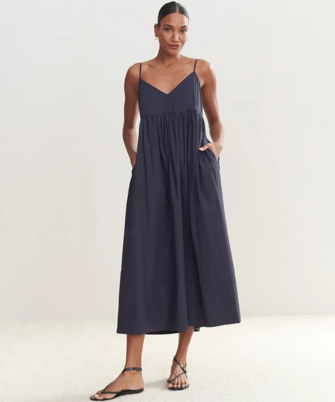 Jenni Kayne Cove Dress Navy Outlet
