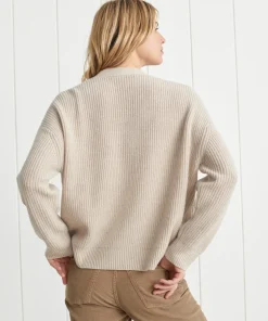 Jenni Kayne Cropped Cashmere Cocoon Cardigan Oatmeal Sale