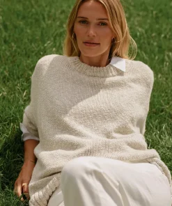 Jenni Kayne Cruise Cocoon Crewneck Natural Online