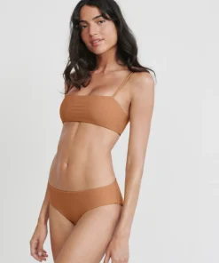 Jenni Kayne Cruz Bay Bikini Bottom Terracotta New