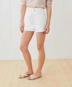 Jenni Kayne Cutoff Shorts White Outlet