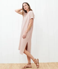 Jenni Kayne Cypress Caftan Dress Blush Online