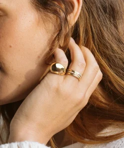 Jenni Kayne Felix Dome Ring Gold Fashion