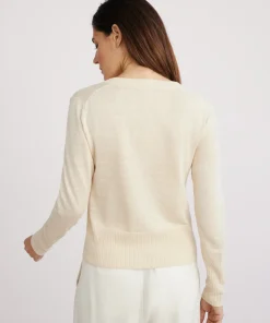 Jenni Kayne Finley Crewneck Cream Best