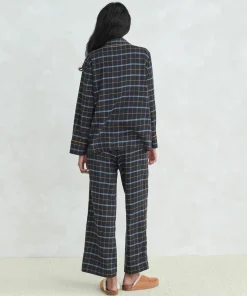 Jenni Kayne Flannel Pajama Pant Navy Plaid Sale