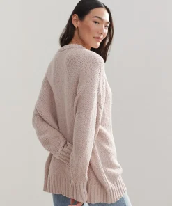 Jenni Kayne Foster Cotton Sweater Blush Discount