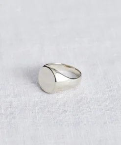 Jenni Kayne Gemma Signet Ring White Gold Sale