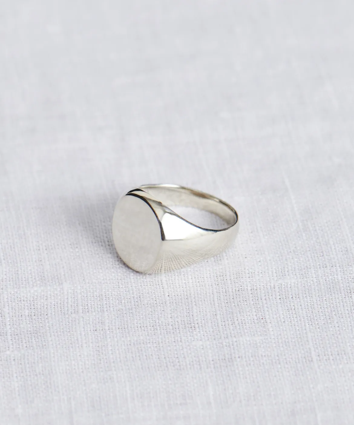 Jenni Kayne Gemma Signet Ring White Gold Sale