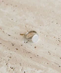 Jenni Kayne Gemma Signet Ring White Gold Sale