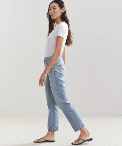 Jenni Kayne High Rise Stovepipe Jean Quiver Best