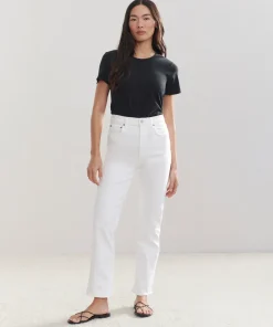 Jenni Kayne High Rise Stovepipe Jean Cake Sale