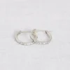 Jenni Kayne Iris Diamond Hoops White Gold Outlet
