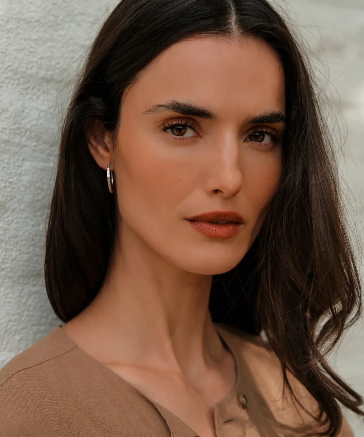 Jenni Kayne June Baguette Hoops White Gold Sale