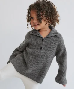 Jenni Kayne Kids' Button Pullover Thunder Fashion