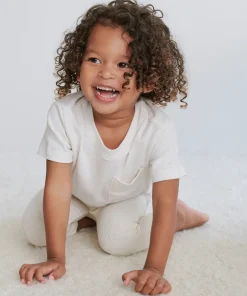 Jenni Kayne Kids' Vintage Pocket Tee Ivory Sale