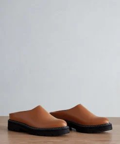 Jenni Kayne Leather Lug Mule Canyon Clearance
