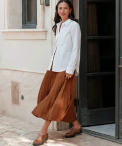 Jenni Kayne Leather Lug Mule Canyon Clearance