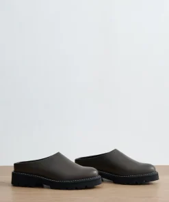 Jenni Kayne Leather Lug Mule Caribou Discount