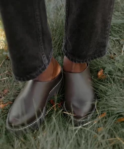 Jenni Kayne Leather Lug Mule Caribou Discount